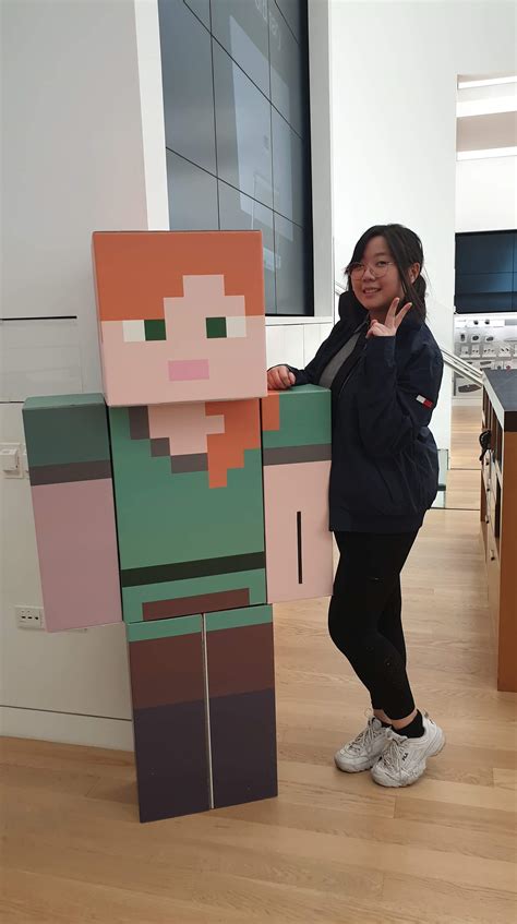 Minecraft Papercraft Giant Screenless Minecraft Activity With