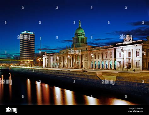 Landmarks Of Dublin Ireland The Custom House Liberty Hall And The