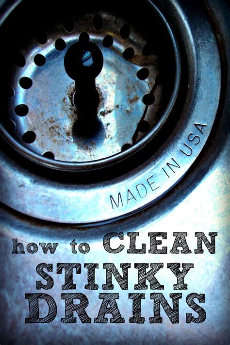 Natural methods to prevent sink smells. How To Clean Stinky Drains | Kitchen sink smell, Cleaning ...