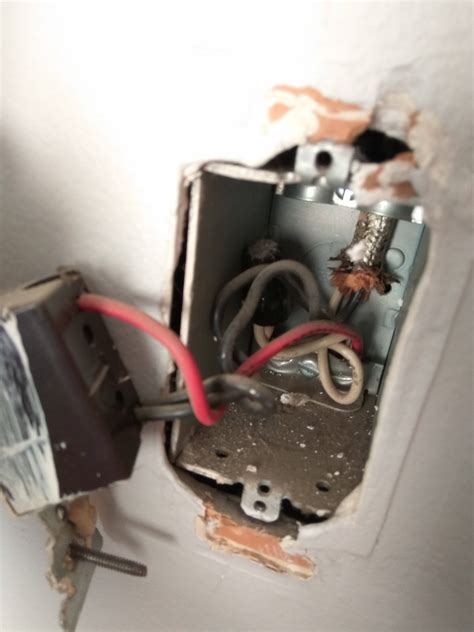 Electrical Changing Old Light Switch 2 Black Wires And 1 Red Home