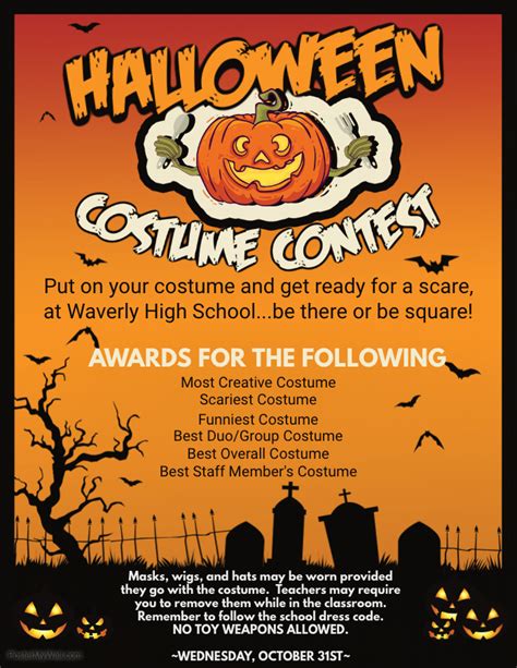 Halloween Costume Contest Success Waverly Schools