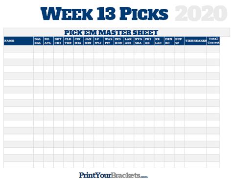 Now, you can even create or join a group that picks through the playoffs! The Best nfl week 14 printable schedule | Derrick Website