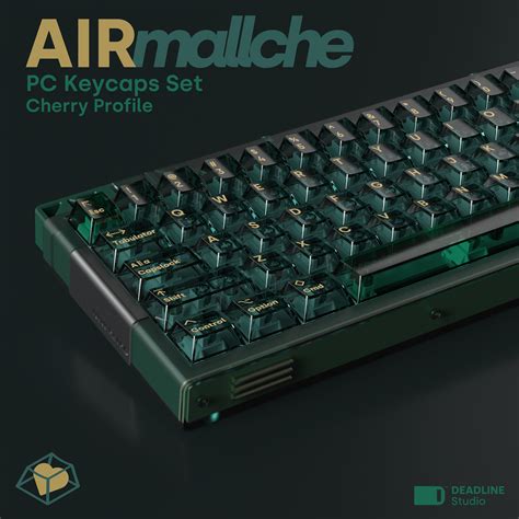 Deadline Air Mallche Pc Keycaps Deadline Studio