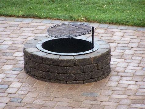 How to install a cobblestone patio. In-Ground Fire Pit: Risks and Tips - HomesFeed
