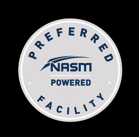 Nasm Preferred Facility Max Velocity Fitness