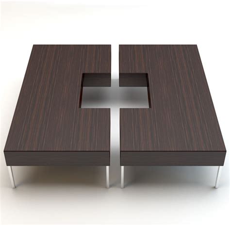 Free delivery & warranty available. Porada Puzzle Coffee Table | Cocktail Table | Wooden ...
