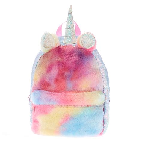 Pastel Rainbow Unicorn Backpack Claires Us