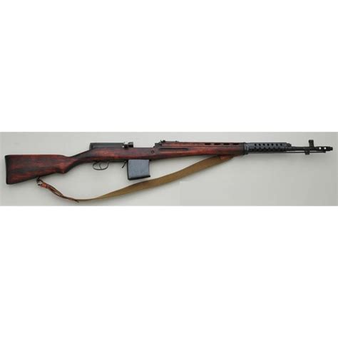 Tokarev Model Svt 40 Tula Arsenal Marked Semiautomatic Rifle In 7