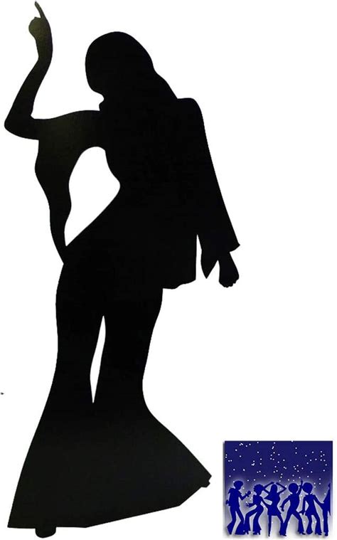 Starstills Uk Fan Packs Female Disco Dancer Silhouette