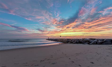 Beautiful Virginia Beach Sunrise Photograph By Brian Knight Pixels