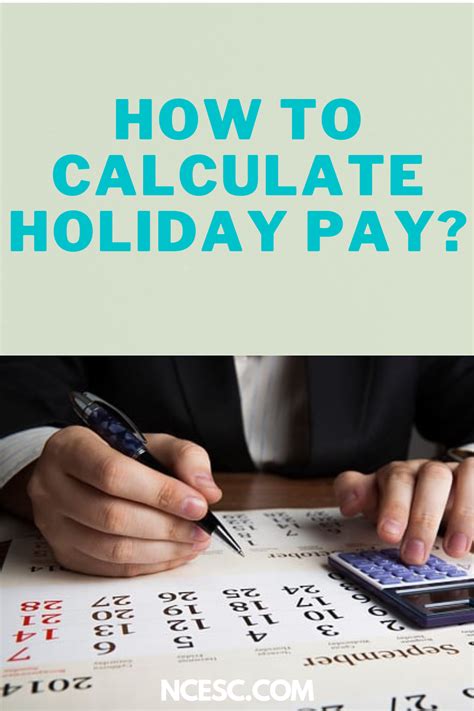 How To Calculate Holiday Pay What Am I Entitled To