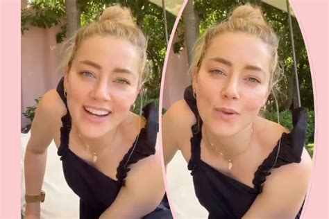 Amber Heard Returns To Instagram While Living Her Best Life At Film Fest Perez Hilton