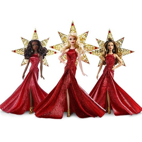 Holiday Barbie Dolls Are A Beautiful T Tradition T Menagerie Holiday Barbie Dolls