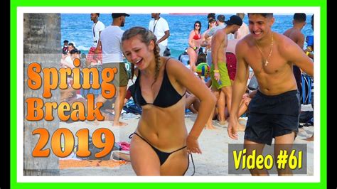 spring break 2019 fort lauderdale beach video 61 youtube