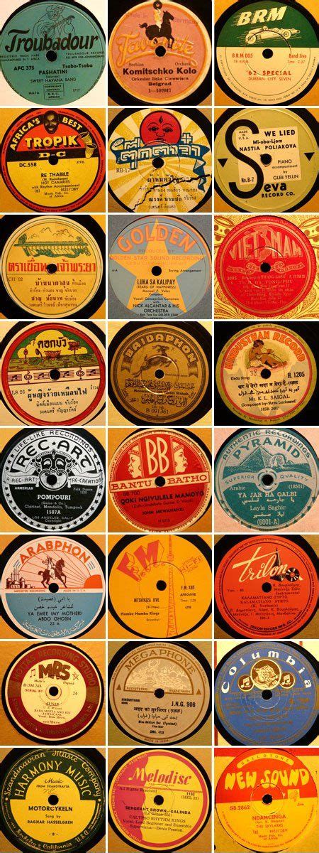 78 Record Labels Vintage Records Vinyl Records Vinyl