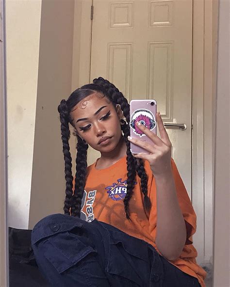 🧚🏽‍♀️desreii🧚🏽‍♀️ ＊ on instagram “°。°。°。° ͡° ͜ʖ ͡ ° °。°。°。°” black girl braids black girl