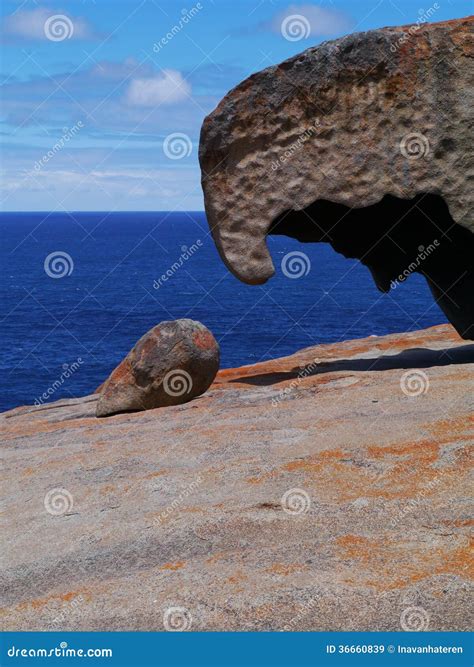 Remarkable Rocks On Kangaroo Island In Australia Stock Image Image Of