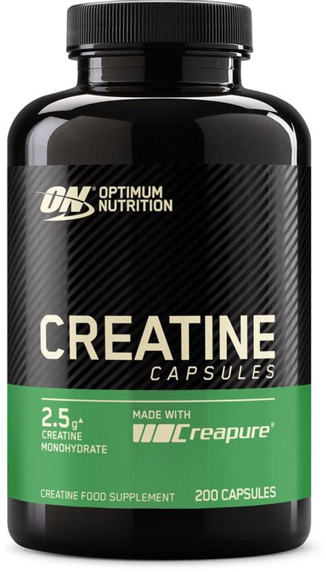 Optimum Nutrition Creatine Caps 2500 Creatine Capsules Creapure