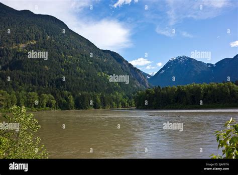 The Fraser River In Hope British Columbia Canada Stock Photo Alamy