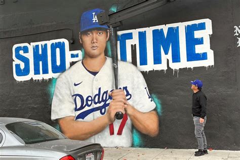 Shohei Ohtani Murals Already Popping Up Around La Area