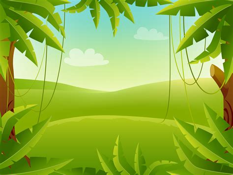 Cartoon Jungle Vector Art Icons And Graphics For Free Download