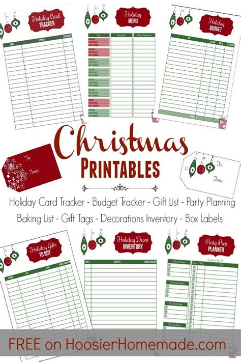 Printable Christmas Planners To Organize Your Holiday Artofit