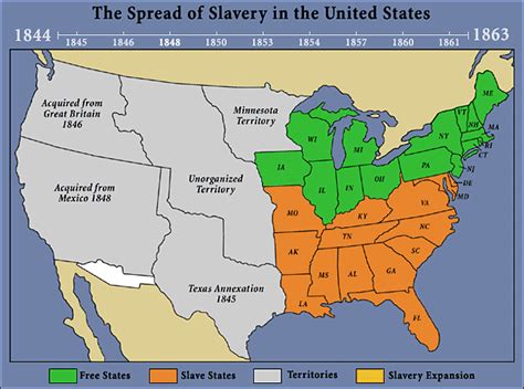 Maps Depicting Important Events In Abraham Lincolns Life