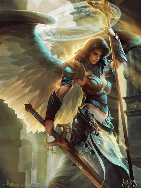 fantasy she warrior Buscar con Google dibujos Arte de ángel