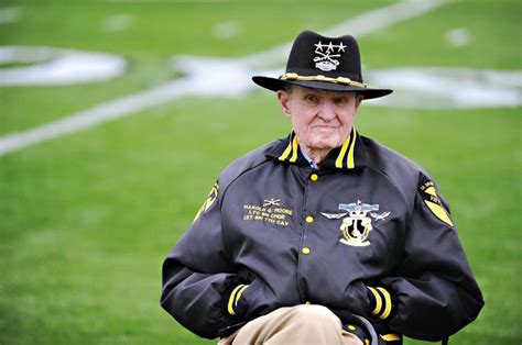 Retired Army Lt Genharold Hal Moore Jr Attends The West Point