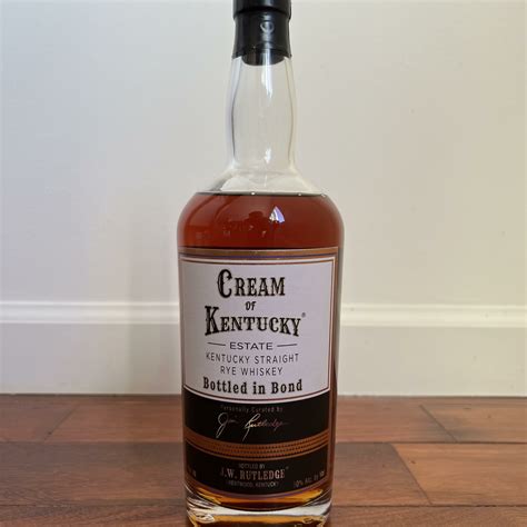 Bottled In Bond Straight Rye 750 Ml Cream Of Kentucky Rye Whiskey