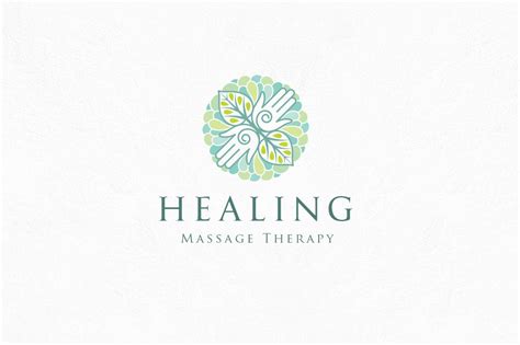 Healing Massage Logo Template Creative Daddy