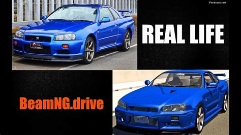 Beamng Cars In Reality Real Life Sounds Beamng Drive Youtube