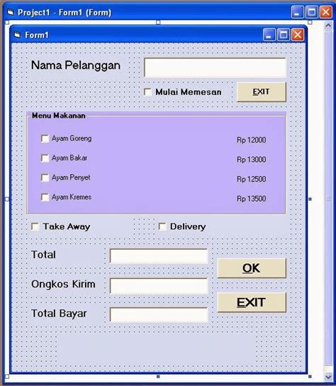 Tips + diy + tanya kereta / swift. Cara Membuat Program Sederhana Transaksi Penjualan ...