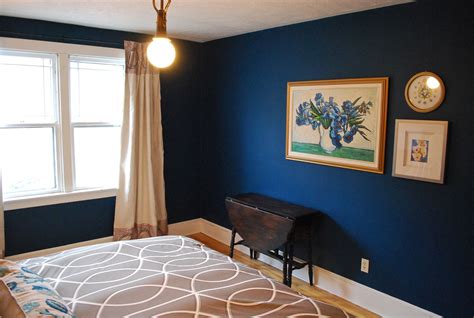 As depicted in this room, there is no such thing as too much blue. Benjamin Moore Deep Royal ?accent for ben | Blue walls ...