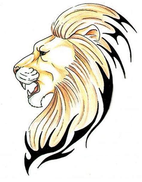 Tattoos Tiger And Lion Tattoo Stencils