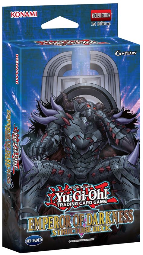 Yu Gi Oh Structure Deck Emperor Of Darkness Yu Gi Oh Sealed