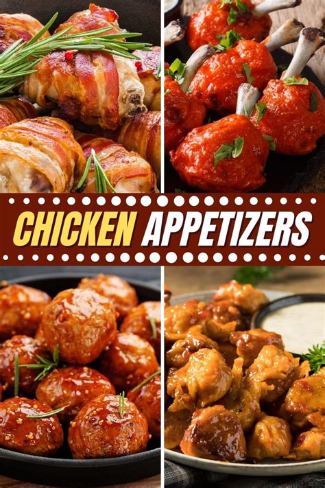 20 Easy Chicken Appetizers Insanely Good