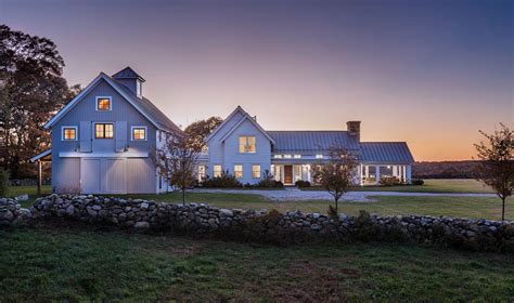 Christopher Hall Architect Contemporary Waterfront Farmhouse And Barn