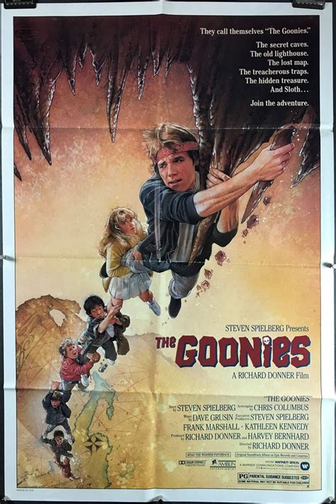 The Goonies Original Steven Spielberg 80s Cult Classic Movie Poster