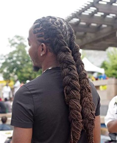 Personely, i prefer boys with long hair! 50 Creative Hairstyles for Black Men with Long Hair | Men Hairstylist
