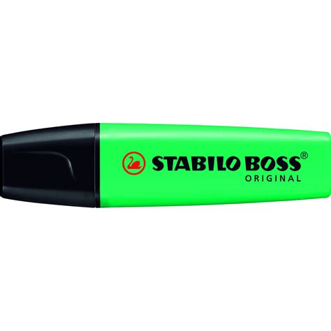 Stabilo Boss Highlighter 10 Pack Green
