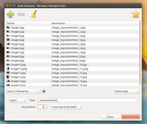 Quickly Batch Rename Files In Linux With These 3 Gui Tools ~ Web Upd8