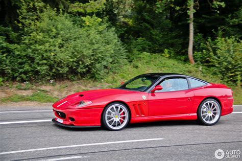 The interior of the 575m maranello has been extensively revised including the dashboard and centre tunnel. Ferrari 575 M Maranello Edo Competition - 11 September 2014 - Autogespot