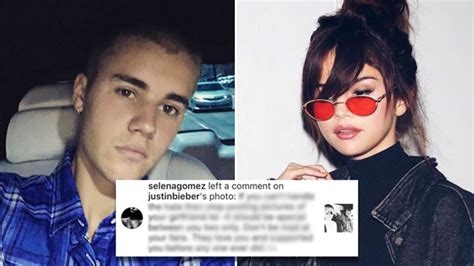 Justin started following selena, again. You Probably Missed Selena Gomez's Last Comment On Bieber ...