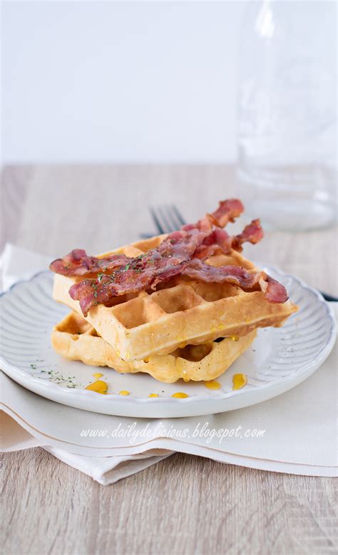 Dailydelicious Corn Waffles Easy And Delicious Breakfast