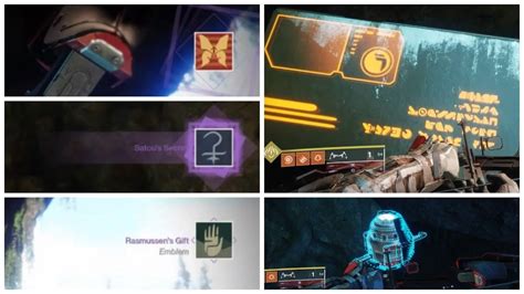 Volundr Forge Secret Emblems All Crest Acquired Destiny 2 Youtube
