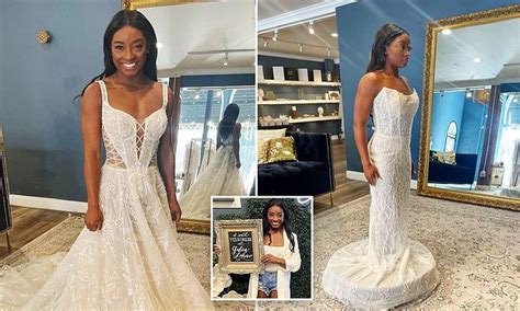 Simone Biles Has Found Two Wedding Gowns Just Weeks After Getting Engaged To Nfl Star Jonathan Owens