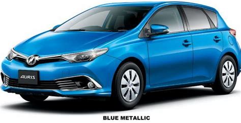 New Toyota Auris Body Colors Picture Photo Gallery