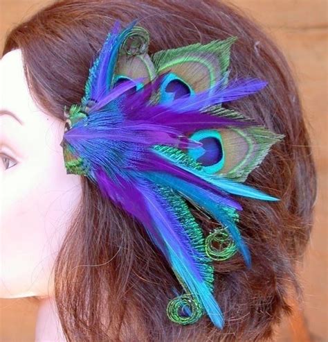 my style i am going to rock this at jessicas wedding she does love peacocks feather hair