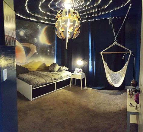 Ideas For Outer Space Themed Bedroom For Your Kids Interior Fun